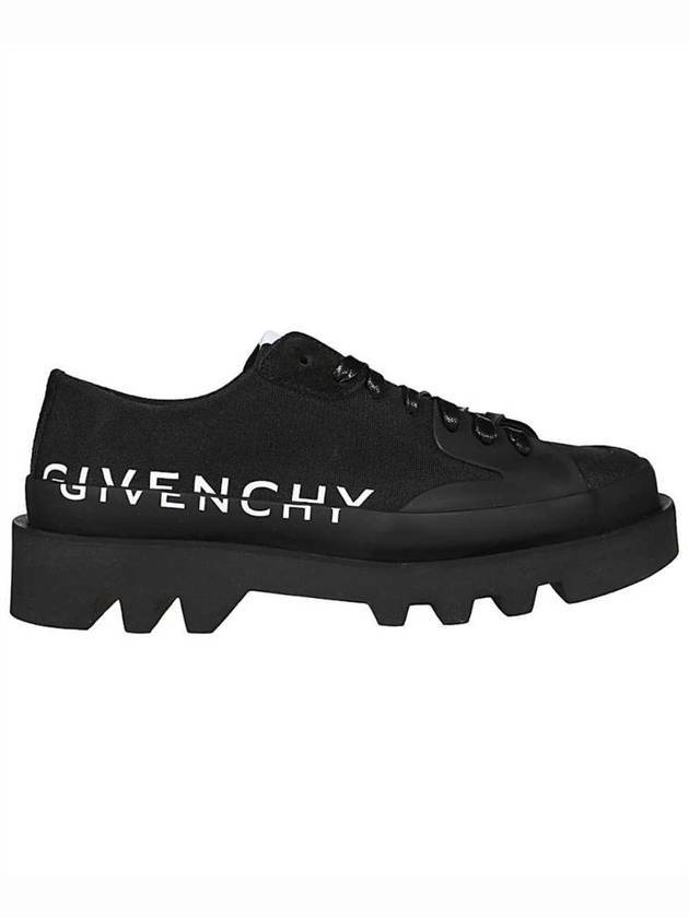 Men's Clapham Logo Low Top Sneakers Black - GIVENCHY - BALAAN 1