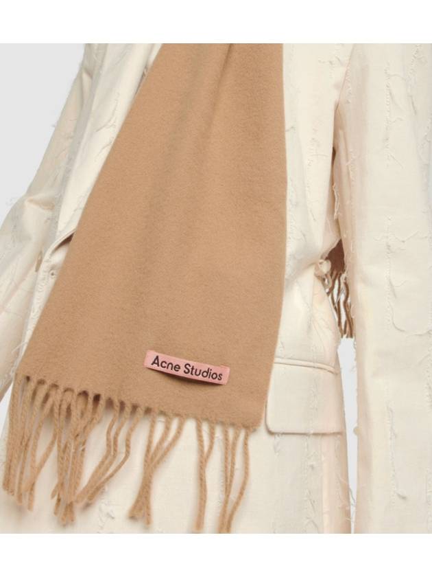 Canada Skinny Fringe Wool Scarf Muffler CA0218 - ACNE STUDIOS - BALAAN 1