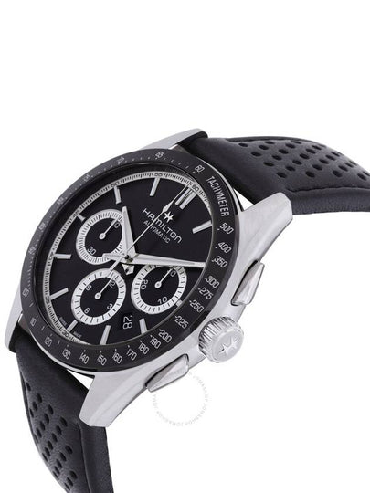 Hamilton Jazzmaster Performer  Chronograph Automatic Black Dial Men's Watch H36606730 - HAMILTON - BALAAN 2