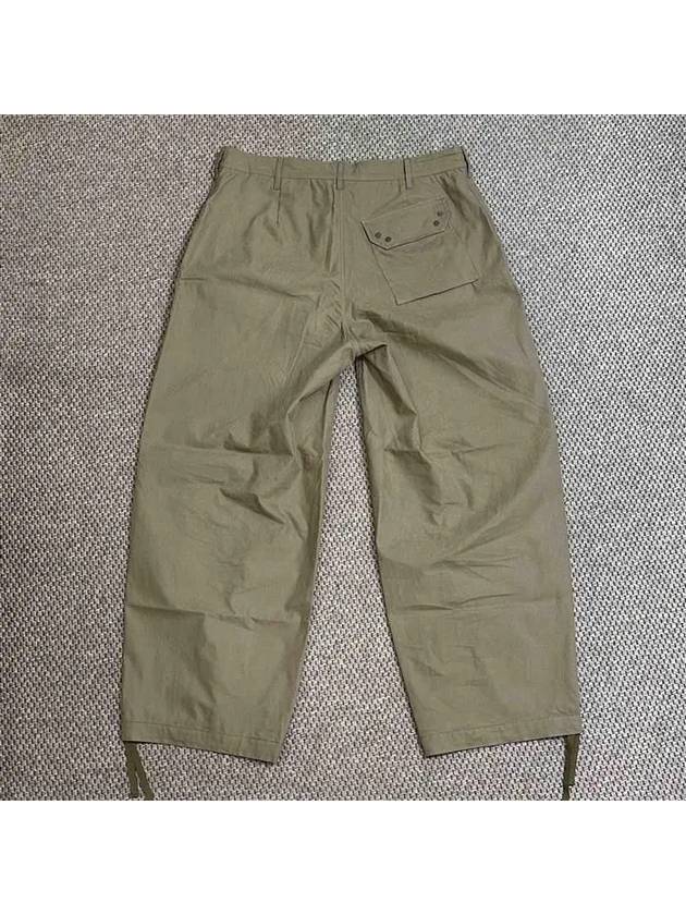 wide fit pants khaki - TEN C - BALAAN 9