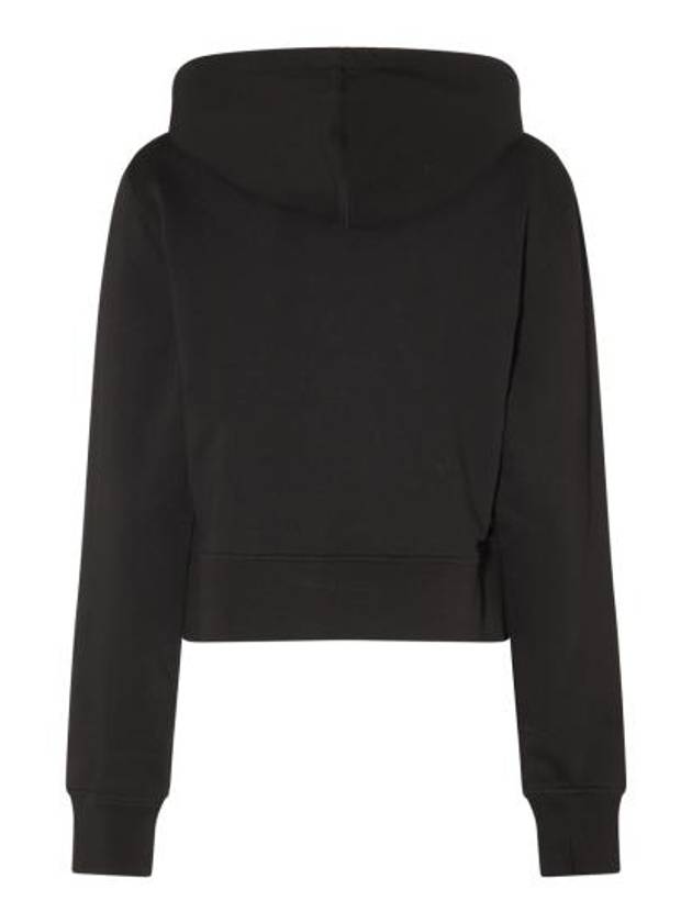 Cotton Hoodie Black - PALM ANGELS - BALAAN 5