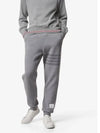 4 Bar Loopback Wool Track Pants Light Grey - THOM BROWNE - BALAAN 2