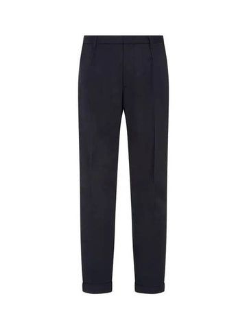 Men s Easy Roll up Criss Pants Dark Navy 270283 - EMPORIO ARMANI - BALAAN 1