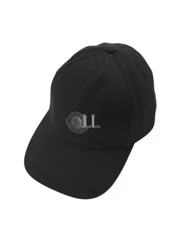 Gabardin Cotton Ball Cap Black - MONCLER - BALAAN 2