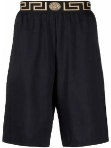 Versace short pants black 1003754 1A02555 1258170 - VERSACE - BALAAN 1