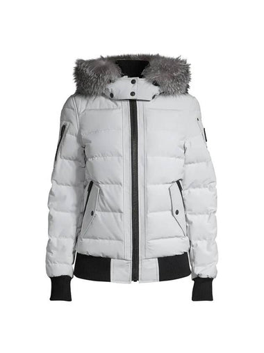 Onyx Ladriere Bomber Padded Grey - MOOSE KNUCKLES - BALAAN 1