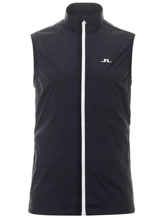 Ash Stretch Wind Light Packable Vest Navy - J.LINDEBERG - BALAAN 3