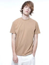 Men s TSHT BE Tension Span Short Sleeve T Shirt Beige - CHANCE'S NOI - BALAAN 7