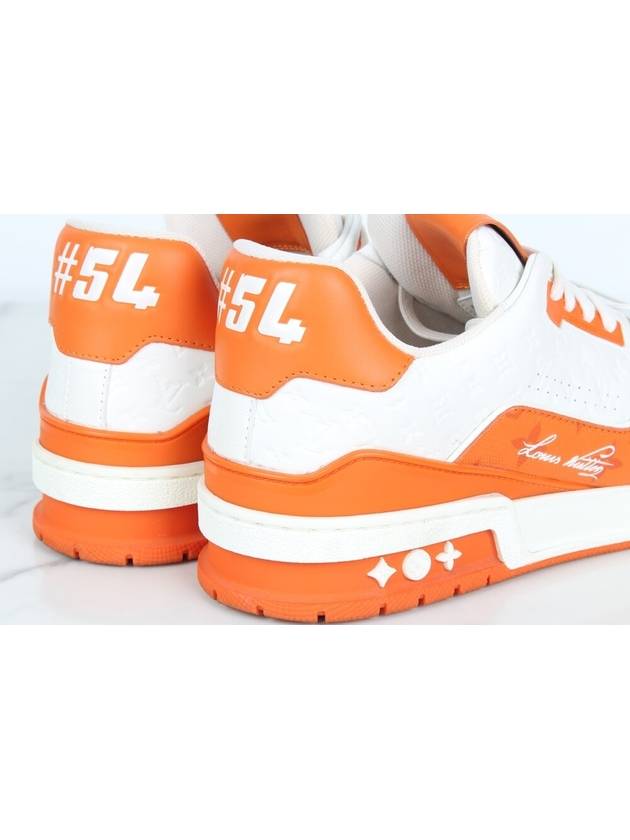 LV trainer sneakers orange 9 280 - LOUIS VUITTON - BALAAN 8