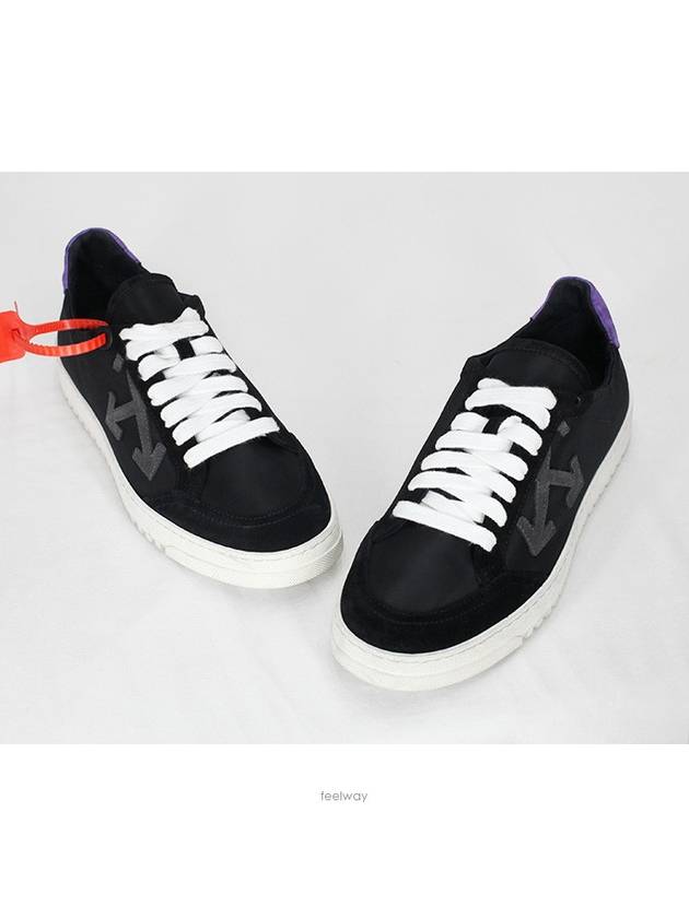 Men's Arrow Logo 2.0 Low Top Sneakers Black - OFF WHITE - BALAAN 5