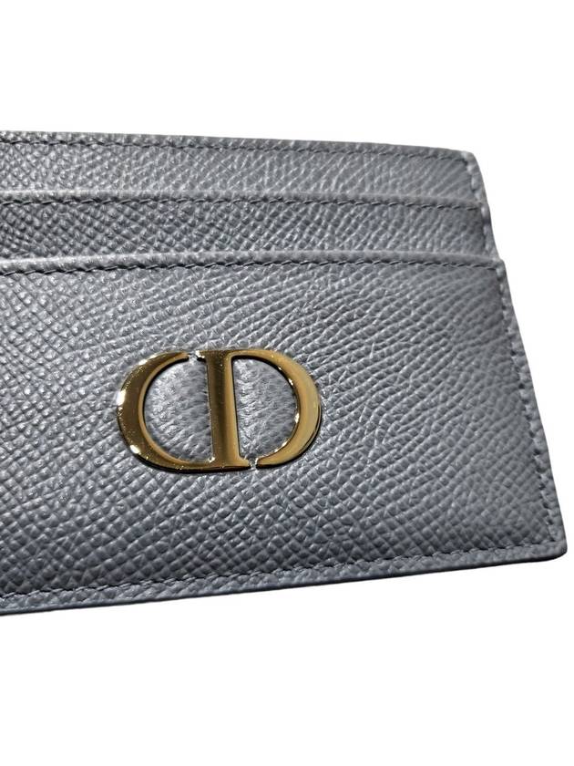 Women s S2152OBAE Montaine 30 Cloud Blue Grain Card Wallet - DIOR - BALAAN 6