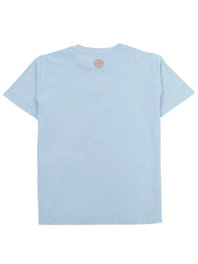 Kids short sleeve t shirt 801621070 V0040 8A - STONE ISLAND - BALAAN 2