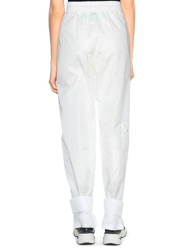 OffWhite Ankle Patch Oversized Trousers - OFF WHITE - BALAAN 3