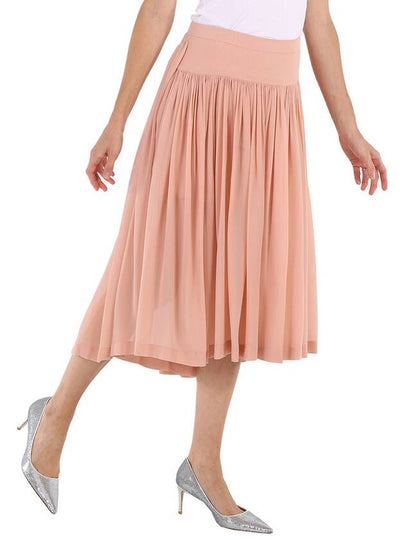 Stella McCartney Ladies Rose, Rose Pleated Silk Midi Flare Skirts , Brand Size 38 (US Size 6) - STELLA MCCARTNEY - BALAAN 2