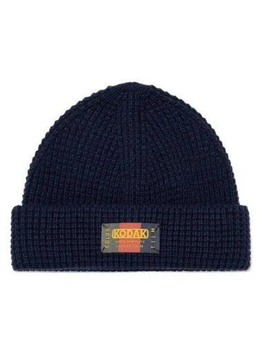 KODAK Kodacolor waffle beanie NAVY - KODO - BALAAN 1