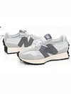 327 Nimbus Cloud Low Top Sneakers White Grey - NEW BALANCE - BALAAN 5