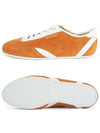 Suede Low Top Sneakers Orange - DOLCE&GABBANA - BALAAN 7