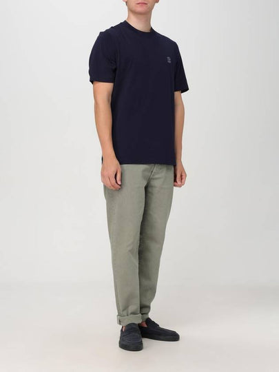 T-shirt basic Brunello Cucinelli in cotone - BRUNELLO CUCINELLI - BALAAN 2