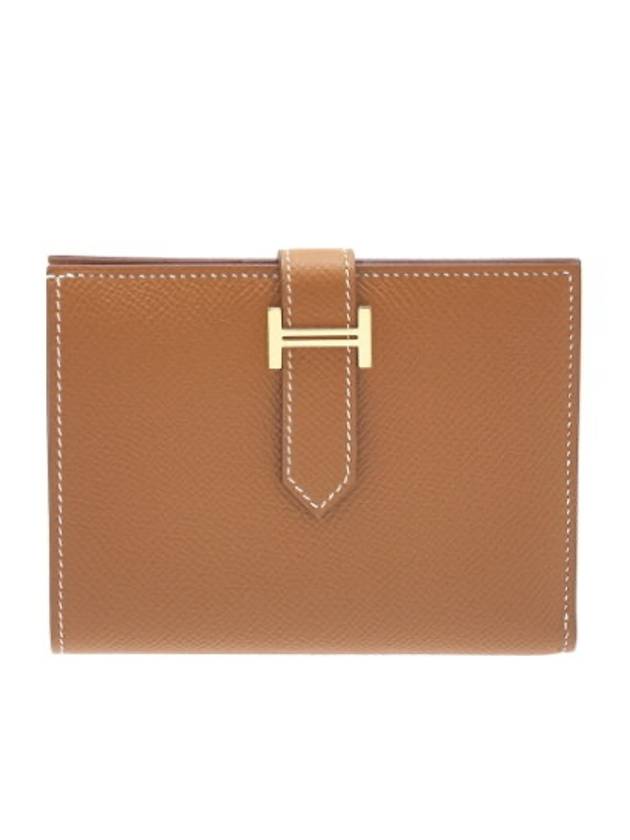 Bearn Compact Half Wallet Brown - HERMES - BALAAN 2