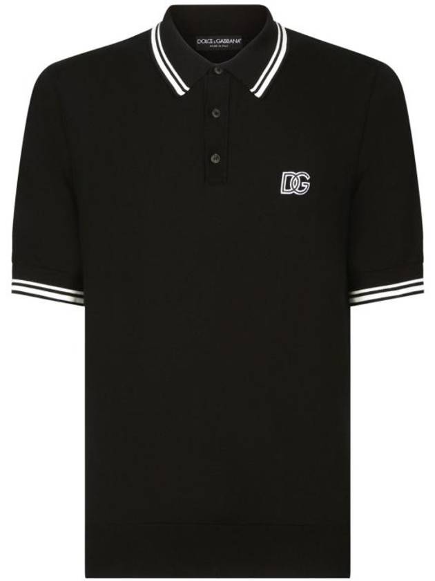 Polo T-shirt GXZ02Z JBCBZN0000 - DOLCE&GABBANA - BALAAN 1