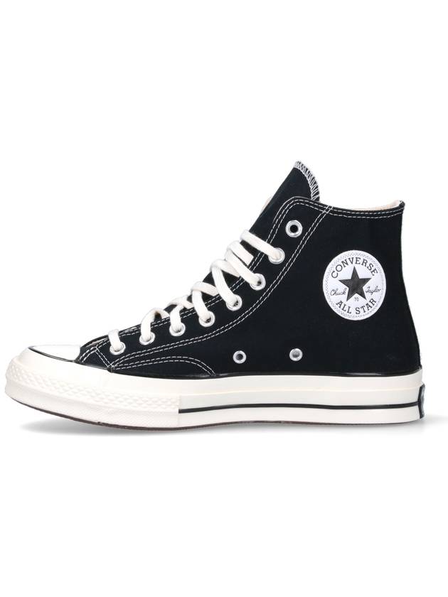 Chuck 70 Classic High Top Sneakers Black - CONVERSE - BALAAN 4