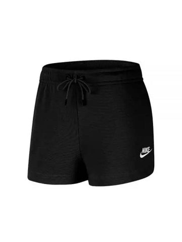 Essential French Terry Shorts Black - NIKE - BALAAN 1