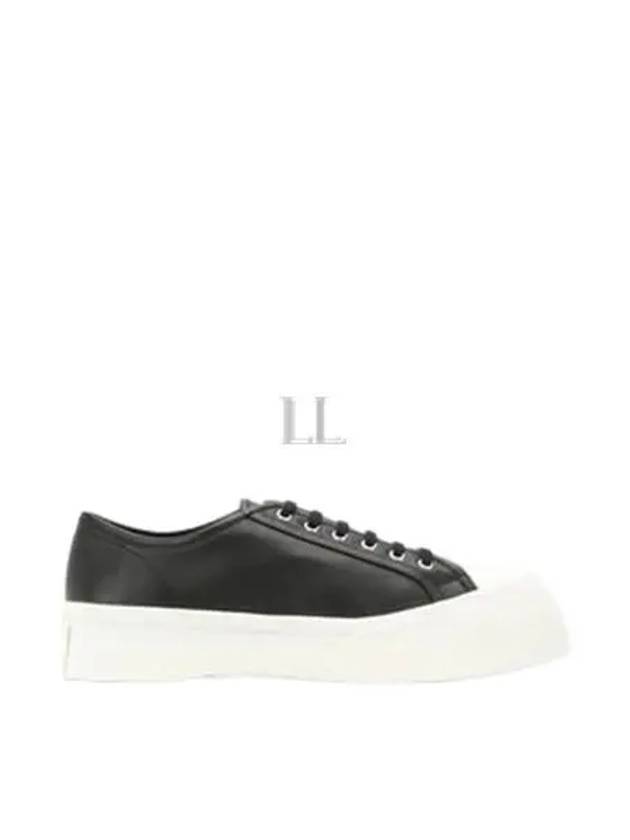 Pablo Platform Nappa Leather Low Top Sneakers Black - MARNI - BALAAN 2