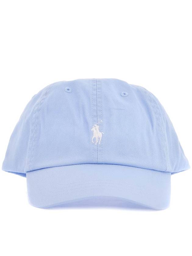 Embroidered Pony Logo Ball Cap Light Blue - POLO RALPH LAUREN - BALAAN 2