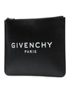 Logo Large Clutch Bag Black - GIVENCHY - BALAAN 4