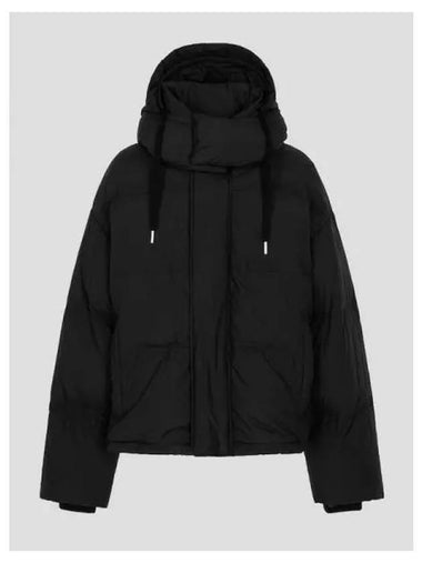 Down spring fall jacket black domestic product - AMI - BALAAN 1