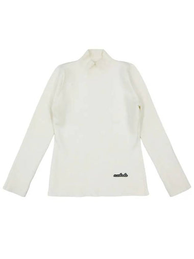 Functional thermal half neck knit CREAM - MONBIRDIE GOLF - BALAAN 1