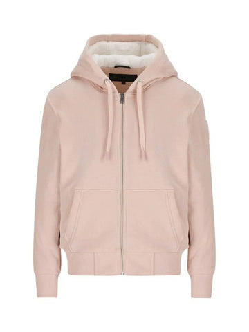 Classic Bunny 2 Zip Up Hoodie White Lining Dusty Rose - MOOSE KNUCKLES - BALAAN 1