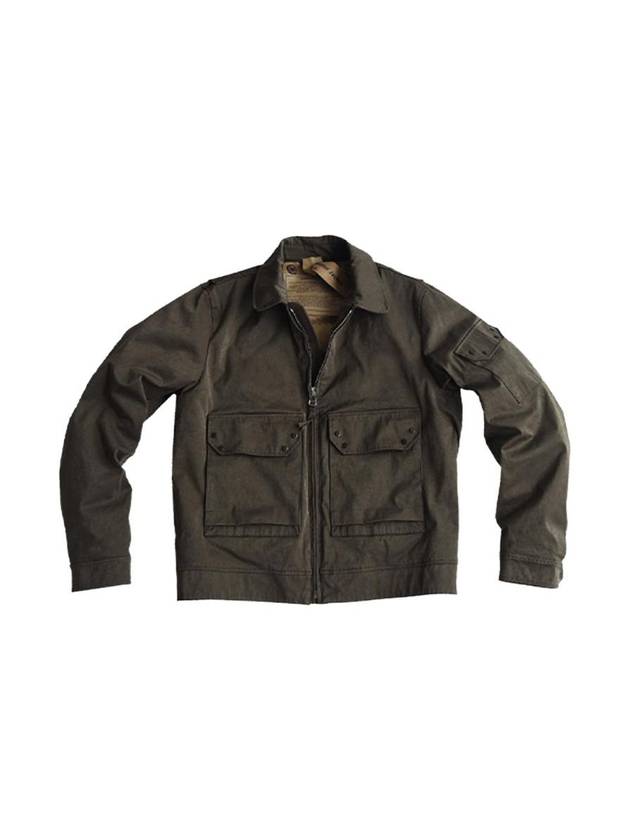 Aviator Jacket Green Lizard - TEN C - BALAAN 1