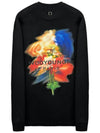 Cotton Swaying Flower Long Sleeve T Shirt W243TS16 - WOOYOUNGMI - BALAAN 3