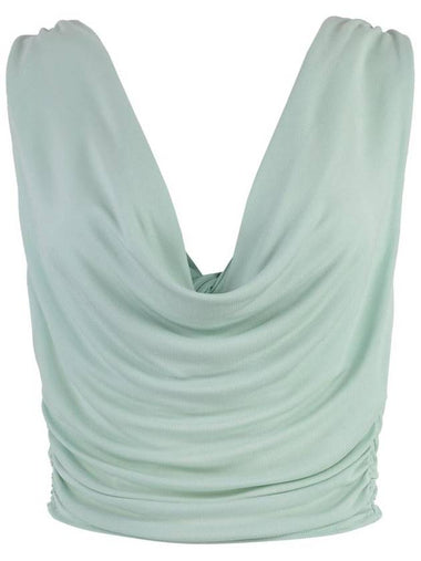 Elisabetta Franchi Draped Top - ELISABETTA FRANCHI - BALAAN 1