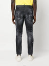 Skater Stretch Washing Jeans Black - DSQUARED2 - BALAAN 5