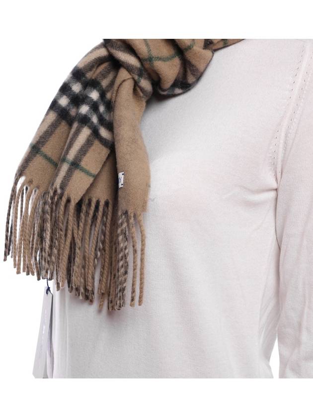 Burberry Check Fringe Edge Scarf - BURBERRY - BALAAN 6