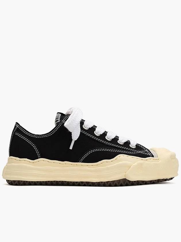 Yasuhiro Mihara Hank VL OG Sole Canvas Sneakers Black A09FW734 - MAISON MIHARA YASUHIRO - BALAAN 2