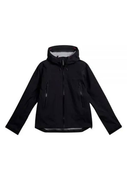 Men's Bryden Waterproof Hooded Zip-Up Jacket Black - J.LINDEBERG - BALAAN 2