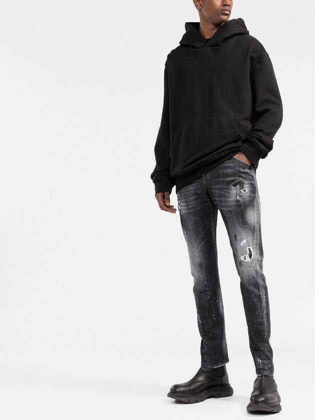 Men's Sexy Twist Jeans Black - DSQUARED2 - BALAAN 3