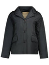 TAFFDI button padded jacket black 2429486065 041 - MAX MARA - BALAAN 2