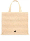 JP Raffia Tote Bag Beige - PATOU - BALAAN 2