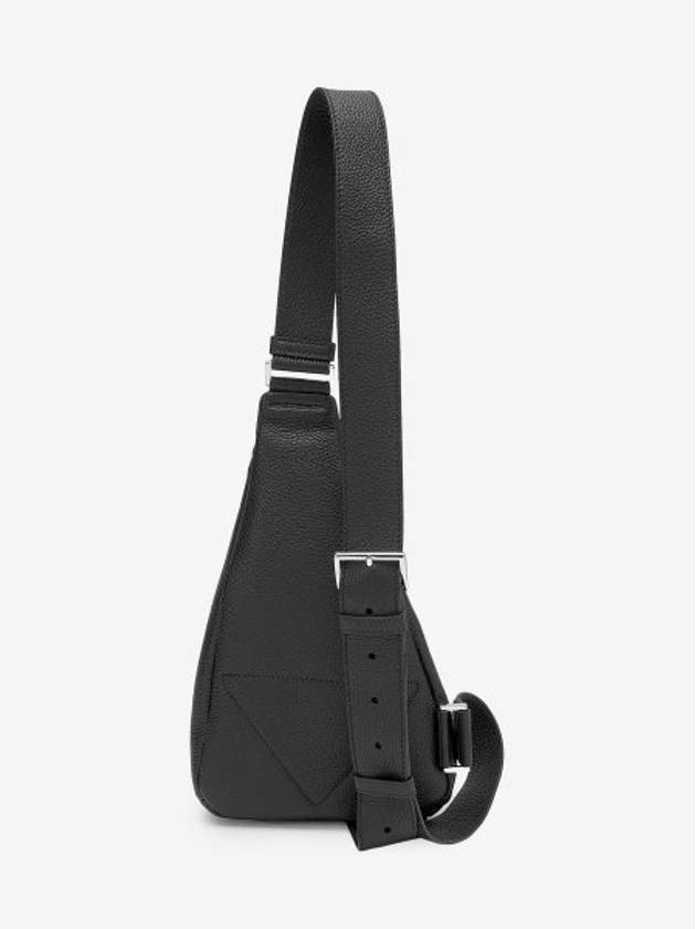 Saffiano Re-Nylon Leather Belt Bag Black - PRADA - BALAAN.