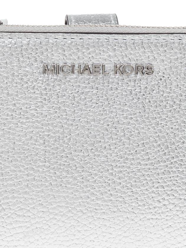 Michael Michael Kors Wallet Jet Set, Women's, Silver - MICHAEL KORS - BALAAN 5