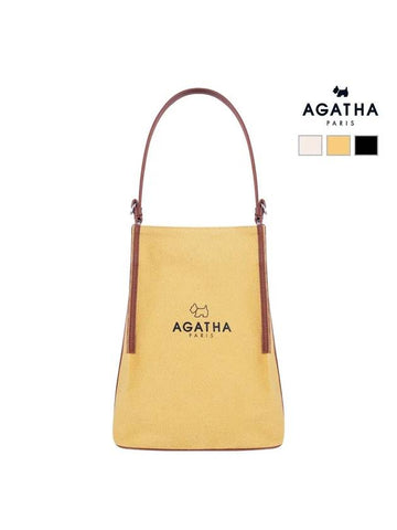 Open Cube Bucket Bag AGT213 551 - AGATHA APPAREL - BALAAN 1