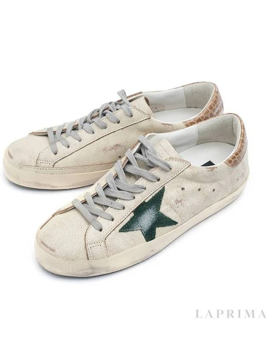 Superstar Classic Low Top Sneakers Brown Cream - GOLDEN GOOSE - BALAAN 2