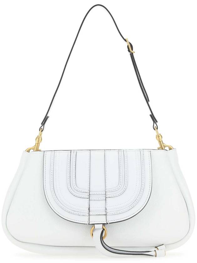 Calfskin Clutch Shoulder Bag White - CHLOE - BALAAN 1