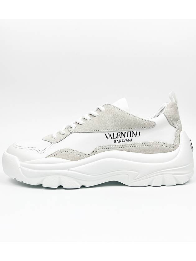 Gumboy Calfskin Low Top Sneakers White - VALENTINO - BALAAN 2