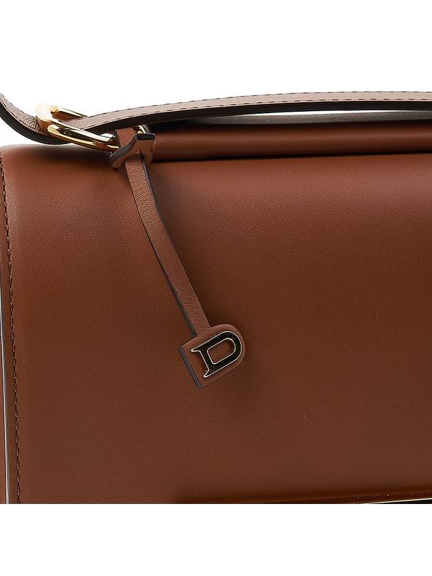 Lingot Olen Calf Leather Shoulder Bag Tan - DELVAUX - BALAAN 8