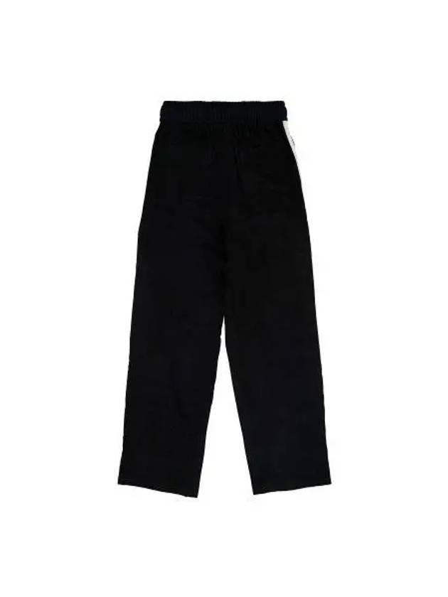 Unit Corduroy Wool Track Black Pants - PEOPLE OF THE WORLD - BALAAN 3